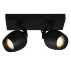 Zwarte badkamer plafondspot modern, Preston, IP44