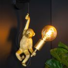 Zwarte wandlamp retro, Extravaganza Chimp