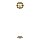 Gouden vloerlamp modern, Hannelore