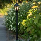 Zwarte buitenlamp Tireno - Klassieke uitstraling