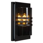 Zwarte buitenlamp modern, Privas, IP44