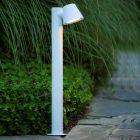 Witte buitenlamp Dingo, aluminium, IP44