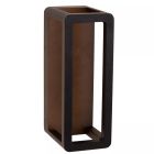 Zwarte buitenlamp modern, Narvik, 9,2W, 3000K LED, IP65