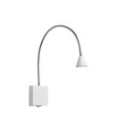 Witte wandlamp modern, Buddy, 3W, 4000K LED, met schakelaar