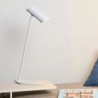 Moderne bureaulamp Hester, Wit