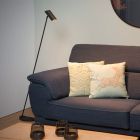 Moderne vloerlamp Hester, Antraciet