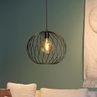 Zwarte hanglamp klassiek, Danza