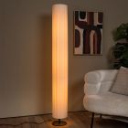 Witte vloerlamp modern, Fold, met schakelaar