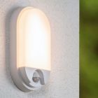 Witte badkamer wandlamp modern, Hups Ir, 10W, 3000K LED, IP54