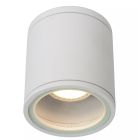 Witte plafondspot Aven, aluminium, IP65