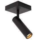 Zwarte plafondspot modern, Grado