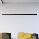 Zwarte hanglamp modern, Sigma, 30W, 2700K LED