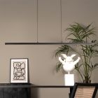 Zwarte hanglamp modern, Sigma, 36W, 2700K LED