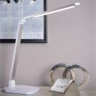 Witte bureaulamp modern, Vario, 8W, 2700K LED