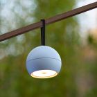 Witte oplaadbare wandlamp modern, Lunex, 2W, 3000K LED, IP54, met schakelaar