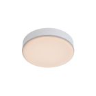 Witte plafonniere Ceres, Rond
