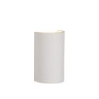 Strakke wandlamp Gipsy, halfrond