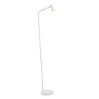 Witte oplaadbare vloerlamp modern, Stirling, 3W, 2700K LED, met touchdimmer