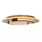 Gouden plafonnière modern, Andreas, 30W, 2700K LED
