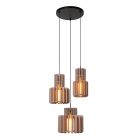 Taupe hanglamp modern, Rollo