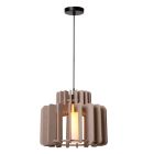 Taupe hanglamp modern, Rollo