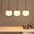 Witte hanglamp retro, Medine