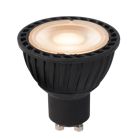 Lucide 3 staps dimbare LED lamp GU10, Jordan, zwart, 5W, 2200K