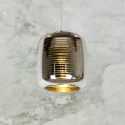 Moderne hanglamp Eryn, Chroom