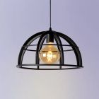 Moderne hanglamp Dikra, Zwart
