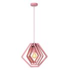 Roze kinderkamer hanglamp modern, Mauro