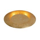 Gouden plafonnière modern, Foskal, 12W, 2700K LED