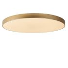 Gouden plafonnière modern, Unar, 80W, 2700K LED, 3-staps dimbaar