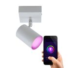 Moderne smart plafondlamp wit, Elena, 4,5W, RGBW