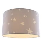 Grijze kinderlamp Stars