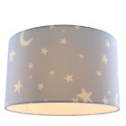 Blauwe kinderlamp Stars