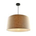 Hanglamp Urvin, linnen stof, 40 cm