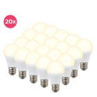 20-pack Cenor E27 A60 LED lamp warm wit, 8,5W