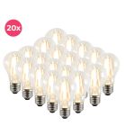 20-pack dimbare Yona E27 A60 LED lamp, 2700k, 5w