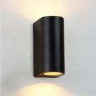 Grote Corina buitenlamp modern, zwart