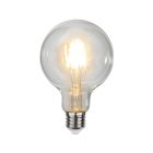 Dimbare E27 LED filament lamp G95, 4,7W, 2700K