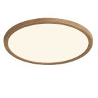 Bruine badkamer plafondlamp landelijk, Oja, 17W, 2700K LED, IP54, 3-staps dimbaar