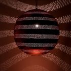 Koperen oosterse hanglamp filigrain, Nimra