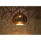 Gouden oosterse hanglamp metaal, Noah