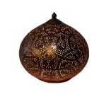 Koperen oosterse tafellamp filigrain, Nour