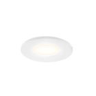 Witte mini inbouwspot aluminium, Philomena, 1,5W, 3000K LED, IP44