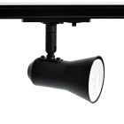 Zwarte 3-fase railspot Sharita, Pro