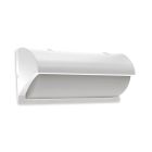 Witte buitenlamp aluminium, Rajko, 12W, 3000K LED, IP54