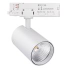 Witte 3-fase railsysteem spot, Rozina, 10W/20W/30W, white switch LED