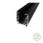 3-fase rail, 1,5 meter, zwart, Pro