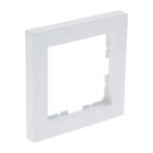 Q-Link S-Line afdekraam 1-voudig, Polarwit